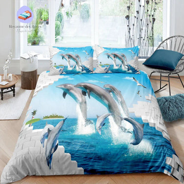 Housse de Couette Dauphin Tropique